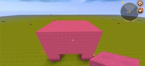 迷你世界粉色小猪雕像怎么制作？粉色小猪雕像制作步骤教学图片3