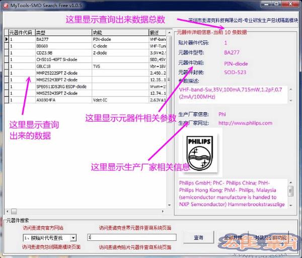 世界元器件查询系统