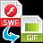 SWF to GIF Animator(SWF转gif)