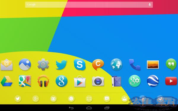 KitKat 4.4 Launcher Theme