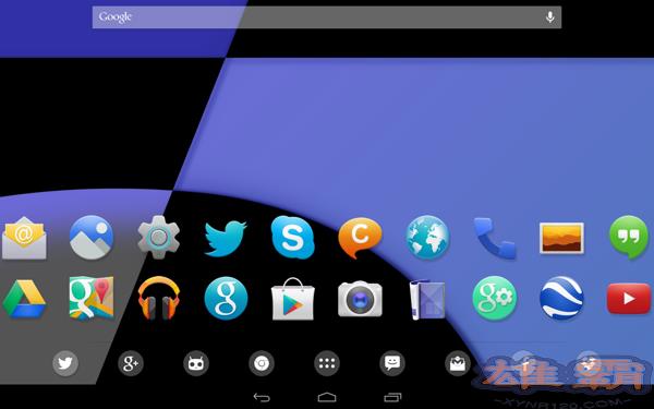 KitKat 4.4 Launcher Theme