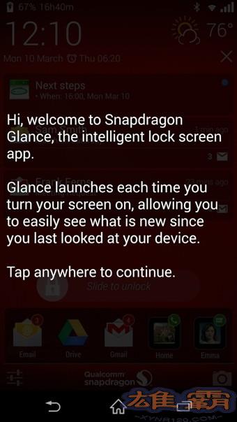 Snapdragon Glance